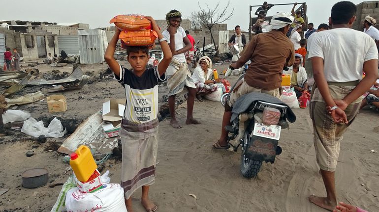 La famine menace des centaines de milliers d'enfants au Yémen