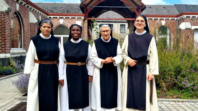 Les Trappistines de Chimay seront au Stade Roi Baudouin dimanche pour la messe du Pape