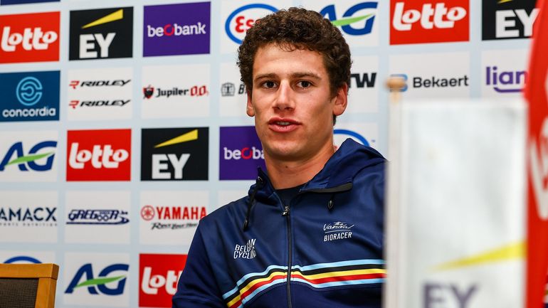 Alec Segaert, fort de 4 titres européens chez les jeunes, frais et confiant avant le chrono
