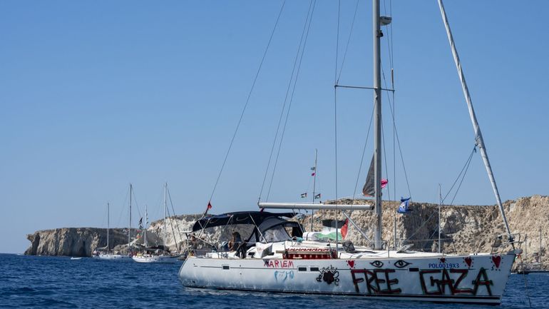 Guerre Israël-Gaza : des navires de guerre israéliens ont encerclé des bateaux de la flottille pour Gaza