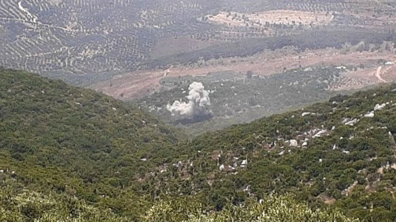 Frappes israéliennes sur le sud du Liban après un tir de mortier