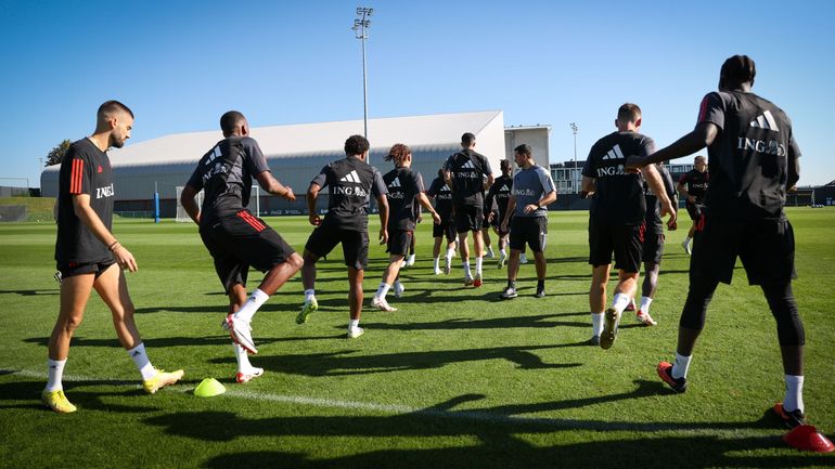 Diables Rouges : 24 joueurs à l'entrainement, Aster Vranckx absent