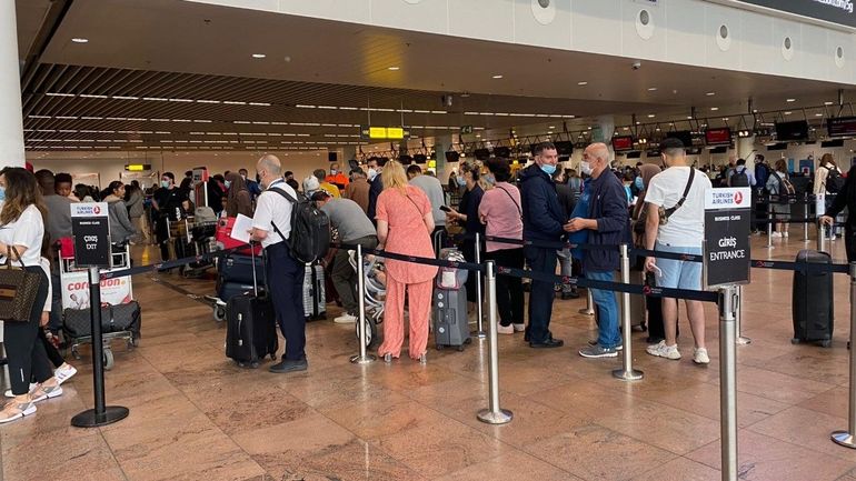 Premier jour de juillet : des files ce matin à Zaventem