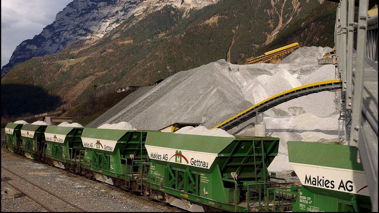 Suisse : un train de marchandises déraille dans le tunnel de base du Gothard