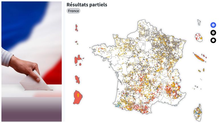 Présidentielle française 2022 : retrouvez tous les résultats région par région sur une carte interactive