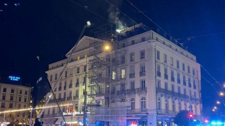 Suisse : incendie dans le plus ancien hôtel de luxe