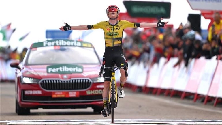 Vuelta, 9e étape : Jonas Vingegaard s’impose en solitaire et frappe un grand coup avant la journée de repos