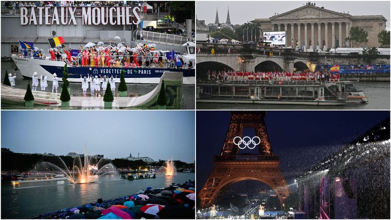 De l’apparition du Team Belgium au show de Céline Dion, revivez les moments forts de la cérémonie JO Paris 2024