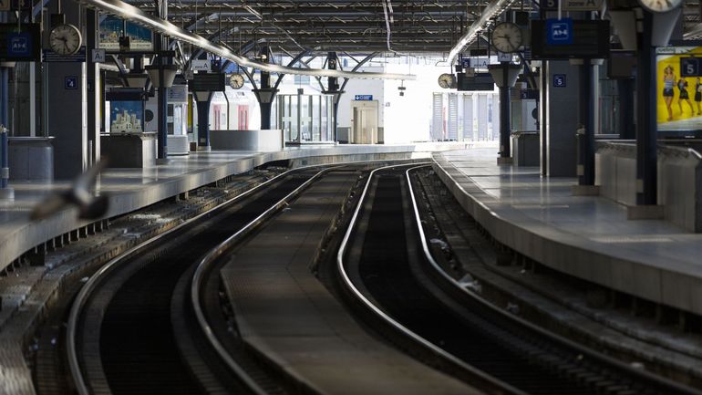 SNCB : un préavis de grève sur le rail pour novembre et décembre déposé par les syndicats de cheminots en front commun