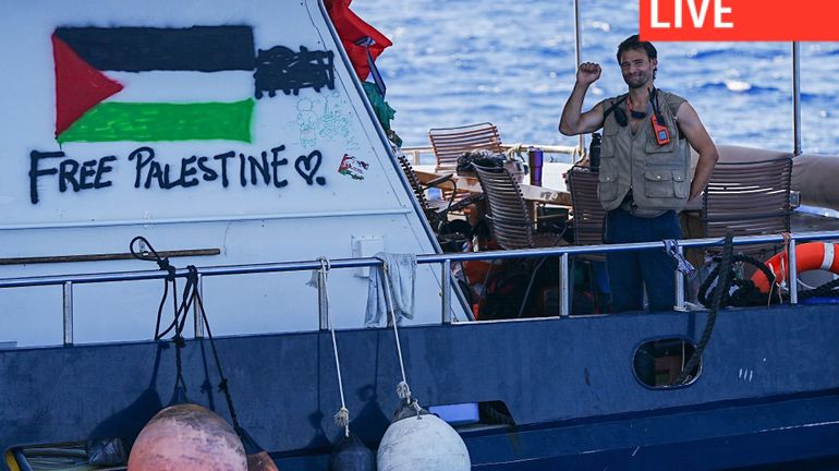 Direct – Guerre Israël-Gaza : la marine israélienne s'apprête à intercepter le convoi humanitaire pour Gaza