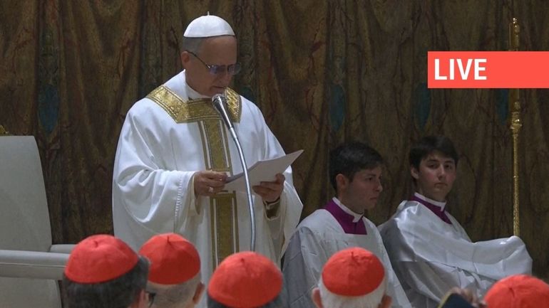Direct - Début de l'ère Léon XIV : le pape déplore le recul de la foi au profit de 