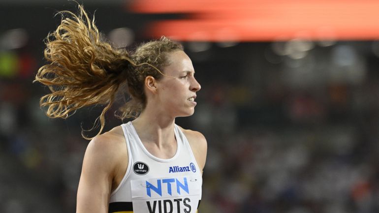 Mondiaux d’athlétisme : Noor Vidts saute 6m35 à la longueur et grimpe à la 4e place du classement de l'heptathlon