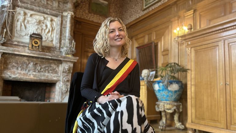 Audrey Henry, la nouvelle bourgmestre de Schaerbeek : 