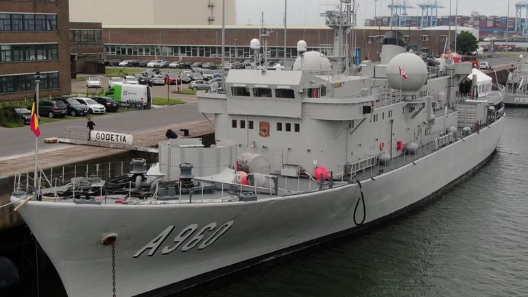 Godetia : le Fer de lance de la marine belge s'en va