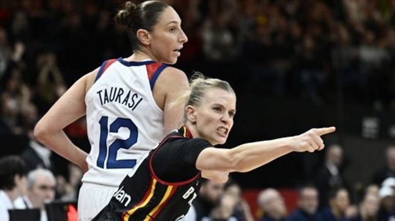 Julie Vanloo, retenue dans le groupe des Washington Mystics, devient la 6e Belgian Cats en WNBA