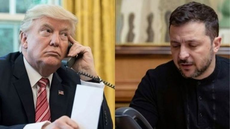 Après avoir téléphoné avec Volodymyr Zelensky, Donald Trump assure que les discussions sur l'Ukraine sont 