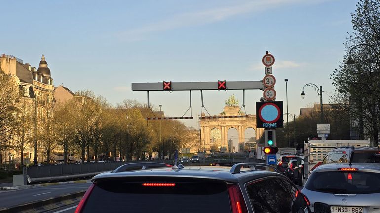 Bruxelles : après la fermeture du tunnel Rogier, la situation revient au calme
