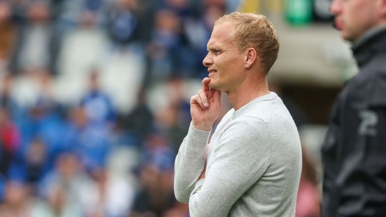 "On est encore très calme et solide" : Karel Geraerts serein avant de se déplacer à Genk