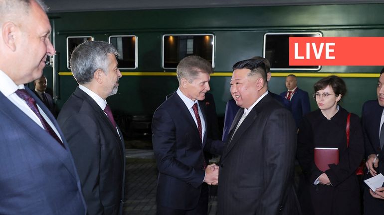 Direct - Guerre en Ukraine : début de la rencontre entre Kim Jong Un et Vladimir Poutine en Russie