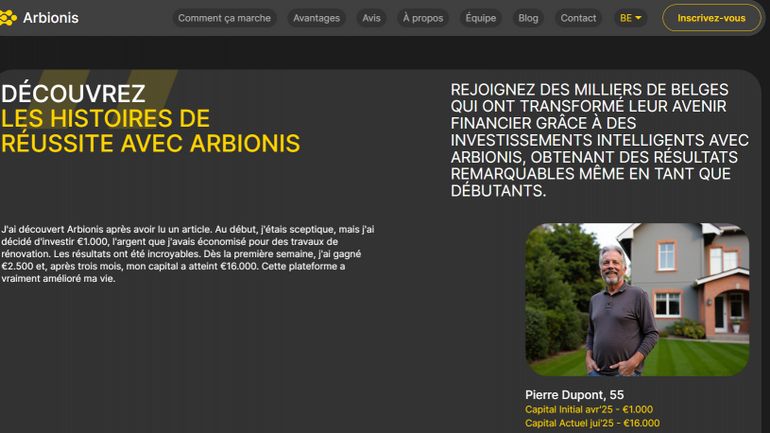 Les investisseurs appelés à la prudence : la plateforme Arbionis jugée frauduleuse par les autorités