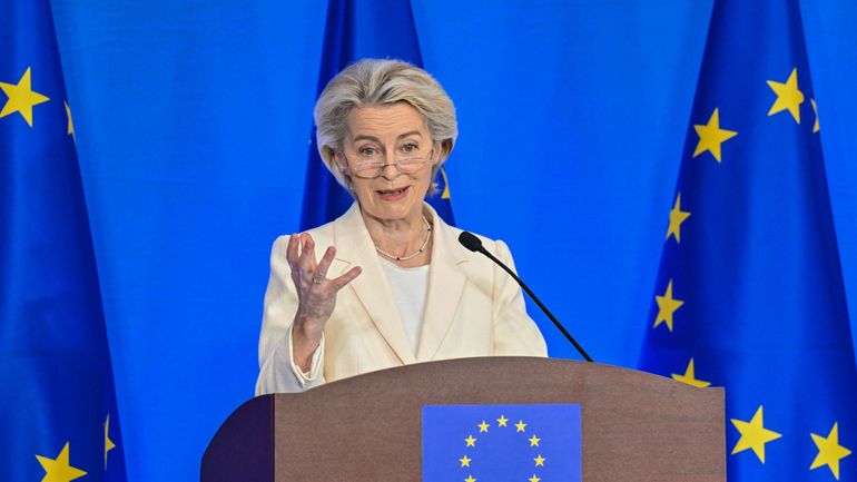 Droits de douane : Ursula Von der Leyen annonce une rencontre avec Donald Trump dimanche en Ecosse
