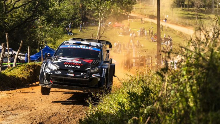 WRC Paraguay : Rovanpera en tête au terme d’une première journée pleine de rebondissements, Neuville 6e