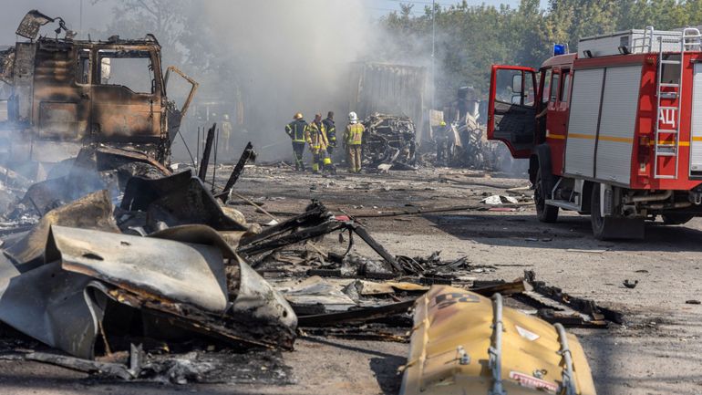 Guerre en Ukraine : un navire civil touché par un missile russe à Odessa, un mort