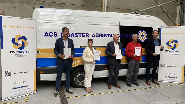 Brabant wallon : les services de secours reçoivent le renfort officiel d'associations utiles lors des situations de crise