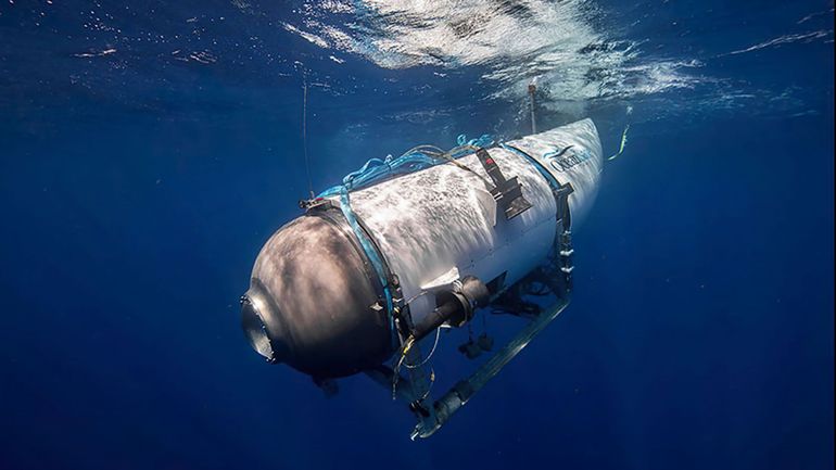 Disparition du sous-marin Titan: l'US Navy avait-elle détecté dès dimanche l'implosion du submersible?