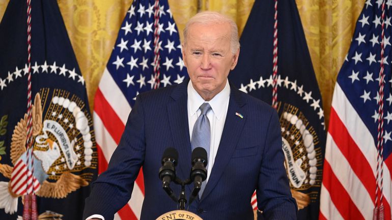 Guerre Israël-Gaza : le président américain Joe Biden affirme qu'Israël cesserait ses 