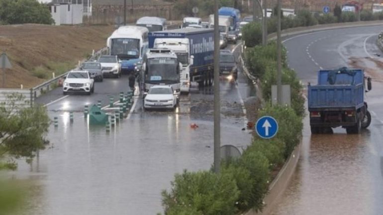 Ibiza et Formentera sous des trombes d’eau