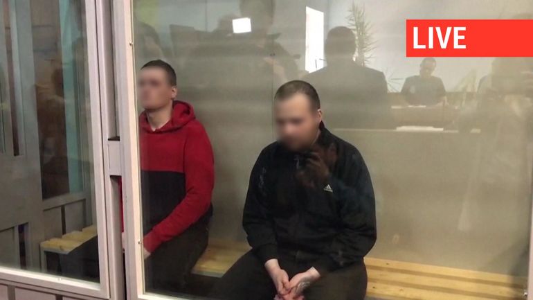 Direct - Guerre en Ukraine : l'Ukraine condamne deux soldats russes à 11 ans de prison pour avoir bombardé des villages