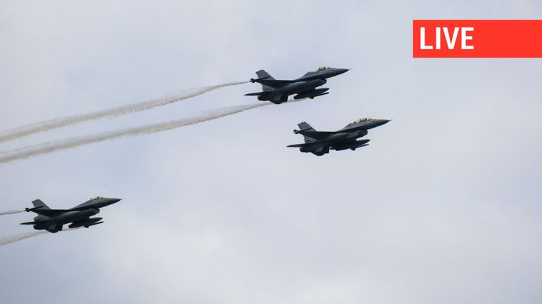 Direct - Guerre en Ukraine : les Pays-Bas prendront prochainement une décision sur la livraison de F-16 à l'Ukraine