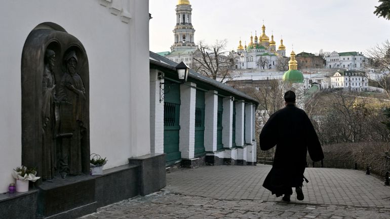 Guerre en Ukraine : des moines, menacés d'expulsion d'un monastère à Kiev, refusent de partir