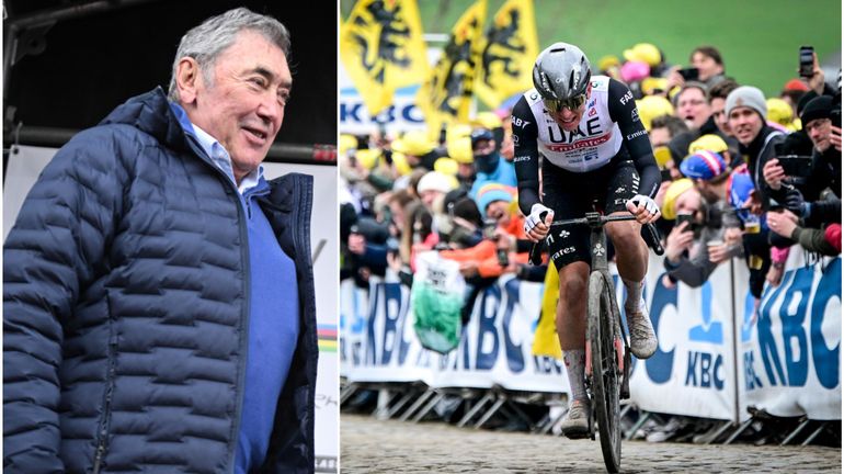 Eddy Merckx sous le charme de Pogacar : "Il entre de plain-pied dans la cour des grands"