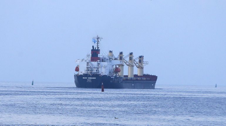 Guerre en Ukraine : un premier bateau de céréales ukrainiennes accostera mercredi au port de Gand