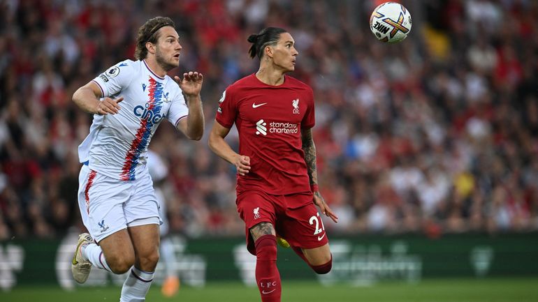 Liverpool piégé à domicile par Crystal Palace, Darwin Nunez exclu pour un coup de tête