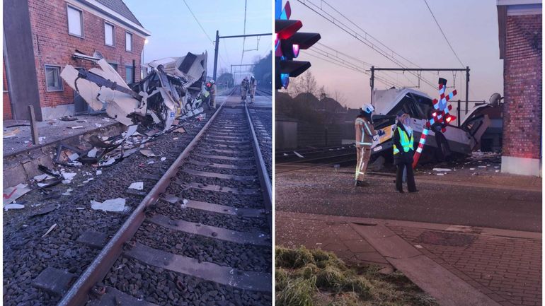 Les trains circulent à nouveau à Zedelgem après un accident avec un bus