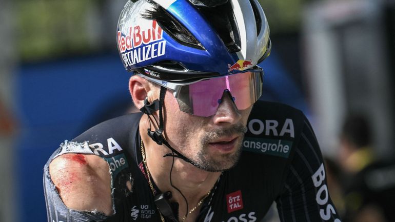 Primoz Roglic abandonne le Tour de France au lendemain de sa chute