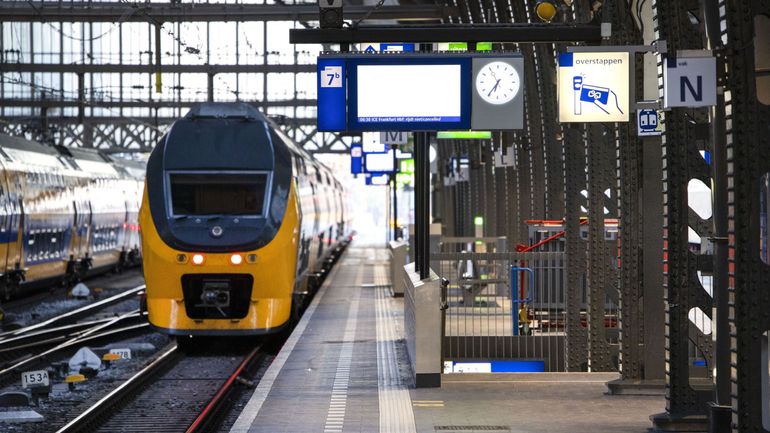 Pays-Bas : tous les trains à l'arrêt jusque 20h00 au moins en raison d'un problème technique
