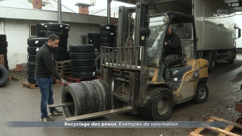La Belgique est championne dans la valorisation des pneus usés