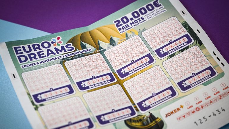 Pour la première fois, un Belge décroche le jackpot de l'EuroDreams : 20.000 euros par mois pendant 30 ans