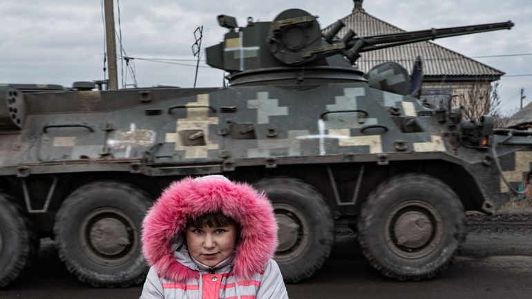 Guerre en Ukraine : les enfants de la ligne de front
