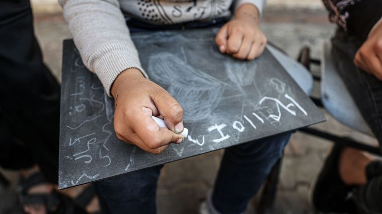 À Gaza, certains professeurs continuent à enseigner coûte que coûte