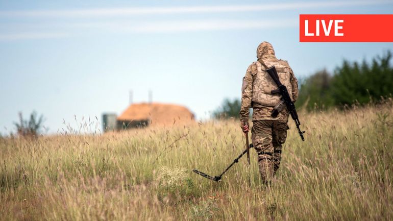 Direct - Guerre en Ukraine : l'armée ukrainienne fait face à un manque criant de personnel et de matériel pour déminer son territoire