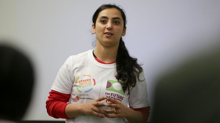 Afghanistan : réfugiée au Danemark, l'ex-capitaine de l'équipe féminine afghane oeuvre pour exfiltrer les joueuses de football