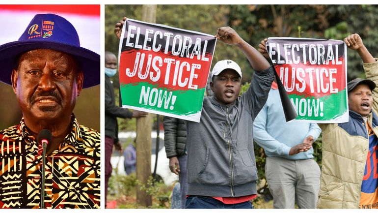 Présidentielle au Kenya : Raila Odinga a déposé un recours devant la Cour Suprême