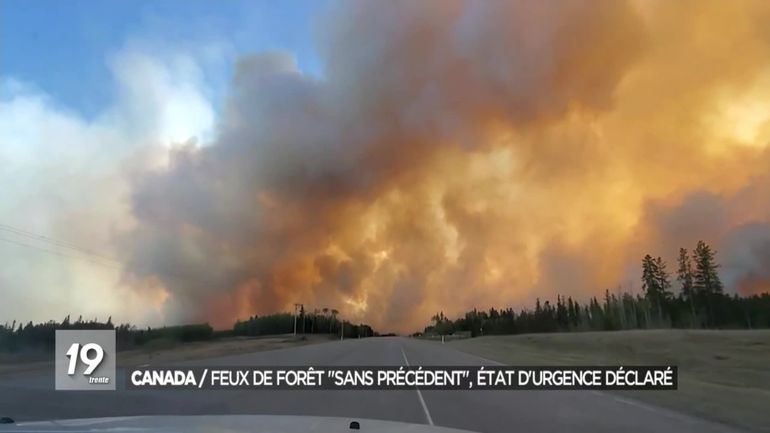 Canada : des feux de forêt 
