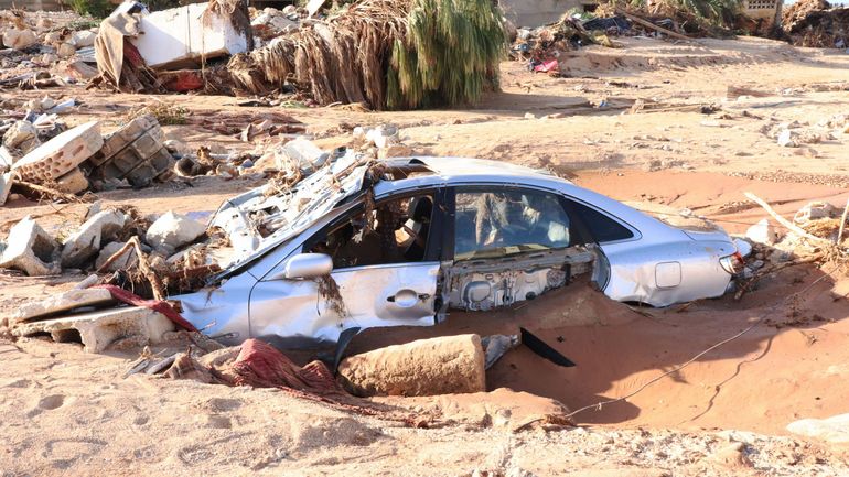 Inondations en Libye : il n'y a pas de victime belge signalée, et B-Fast n'est pas activé, précise le SPF Affaires étrangères