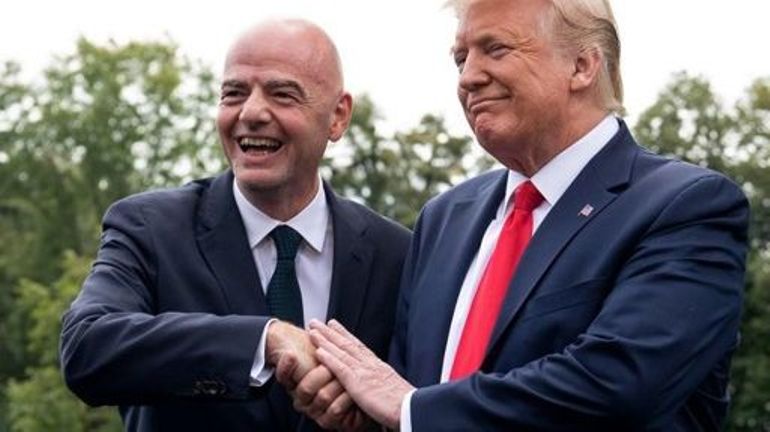 Investiture de Donald Trump : le patron de la FIFA Gianni Infantino présent à la cérémonie
